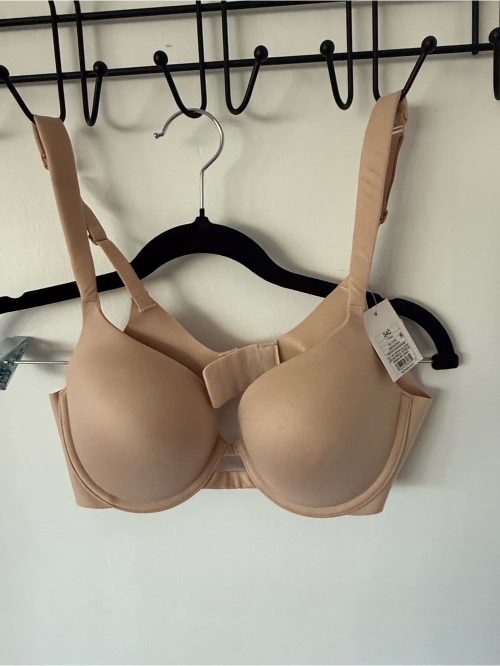 Seamless Nude T-Shirt Bra with Underwire Support
